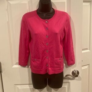 Petite Small pink Lauren Ralph Lauren pink sweater